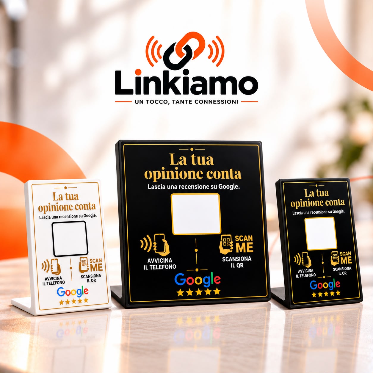 Stand NFC+QR